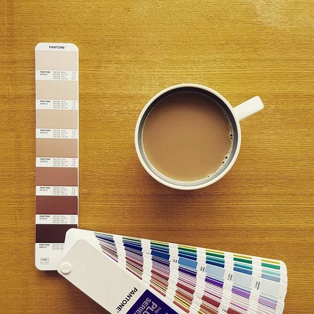 Our morning coffee hue... sitting somewhere between 4725C & 4715C.
.
.
.
#coffeebeforestuff #butfirstcoffee #coffee #thebeanoflife #buzzing #pantone #colour #colourmatching #morning