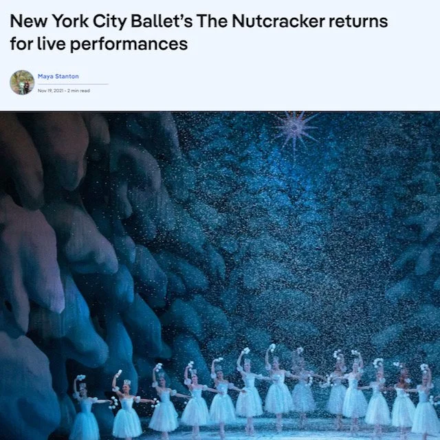 Lonely Planet: New York City Ballet’s The Nutcracker returns for live performances