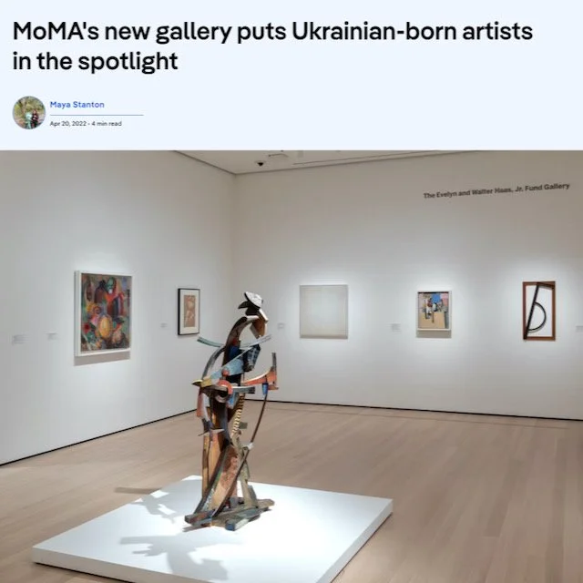 MoMA's new gallery puts Ukrainian-born artists in the spotlight