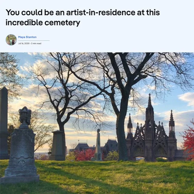 Lonely Planet: You could be an artist-in-residence at this incredible cemetery