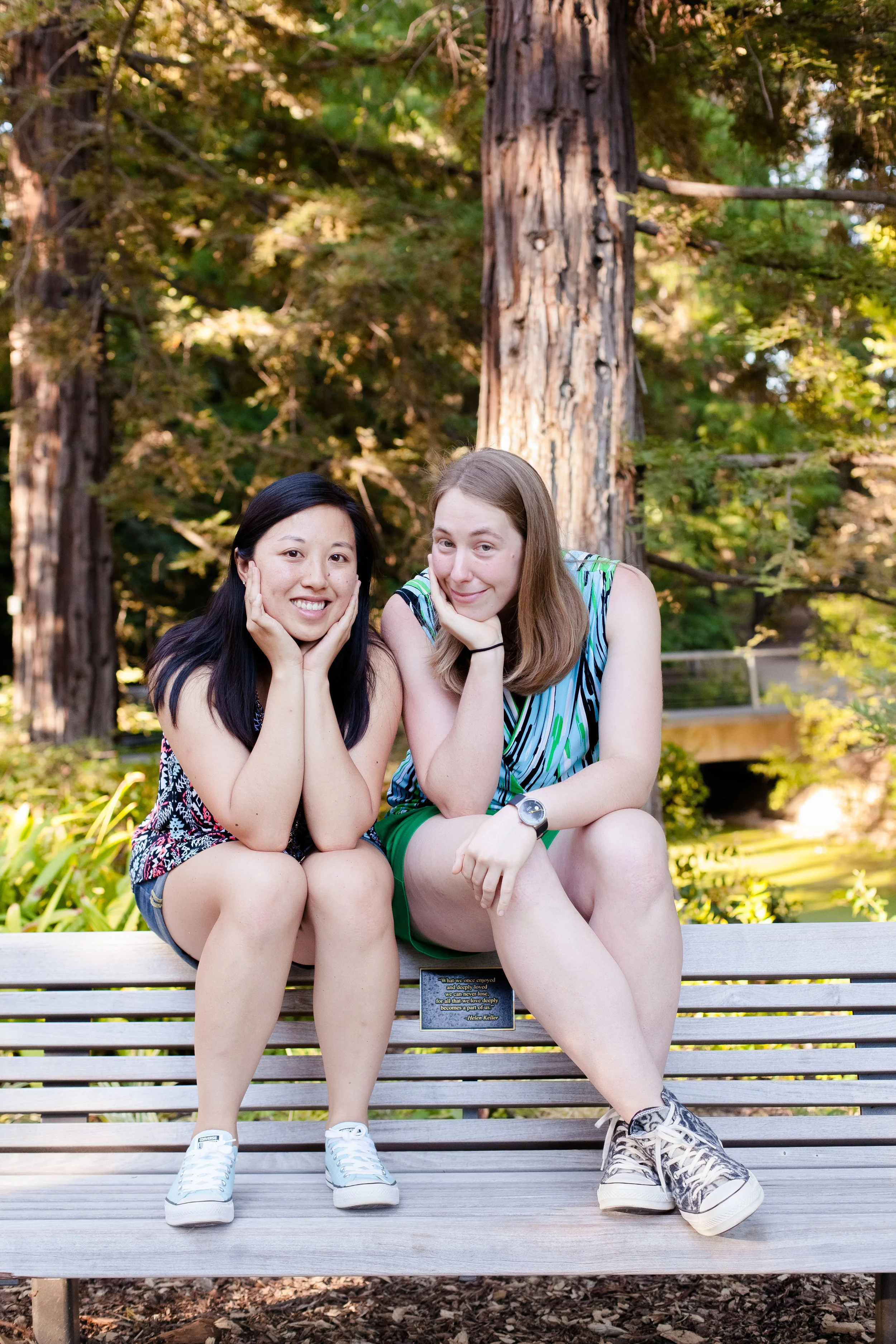 Debra (left) and Natalia (right). Photo by Emily Nguyen Photography