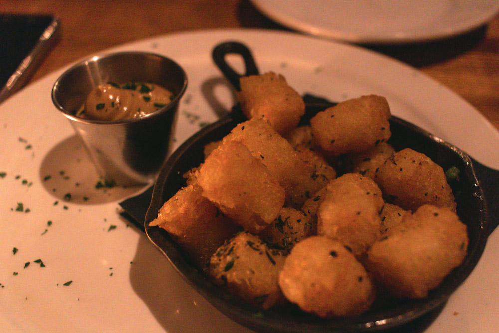 Truffle tater-tots were SO bomb...
