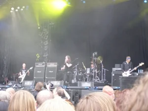 The band "Cathedral". I actually have no idea who these people are, but hate to let a good theme die.