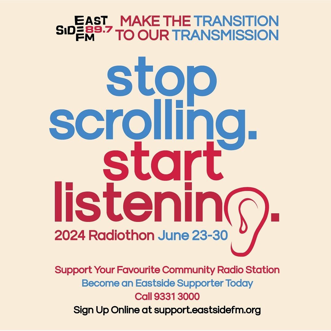 It&rsquo;s radiothon this week. Your support is most appreciated! You can sign up online or even call us live during the show tonight. There&rsquo;s many wonderful goodies and prizes and various supporter options.  Head to eastsidefm.org for all the 