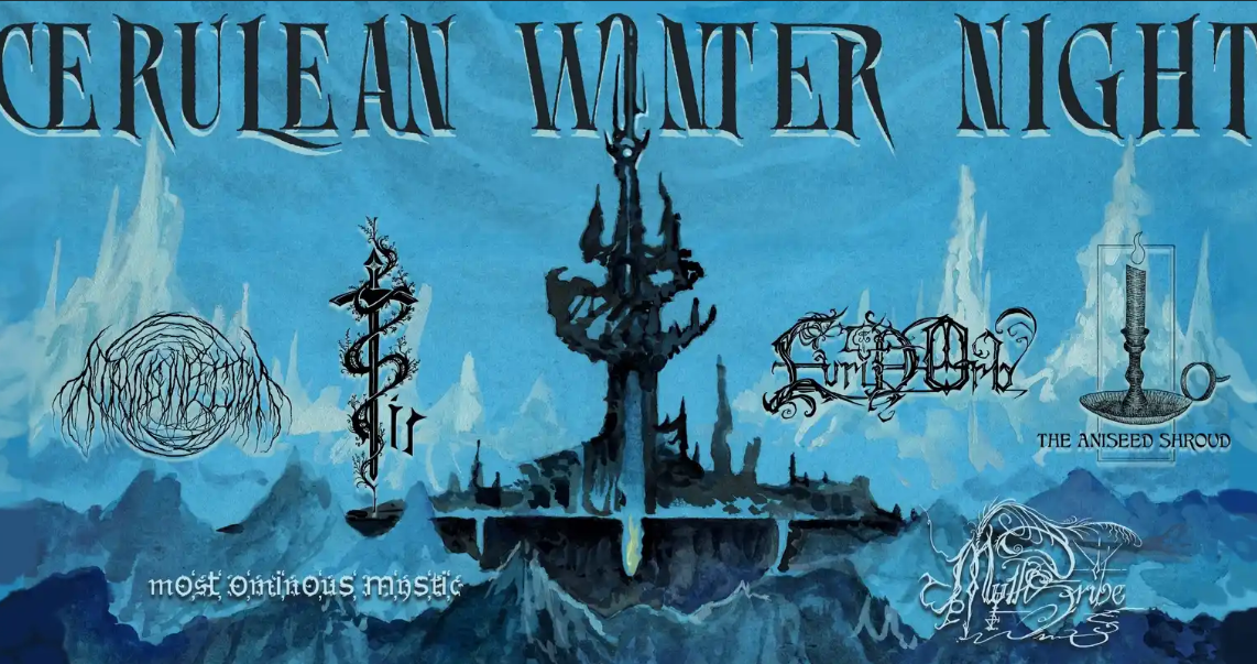 Cerulean Winter Night