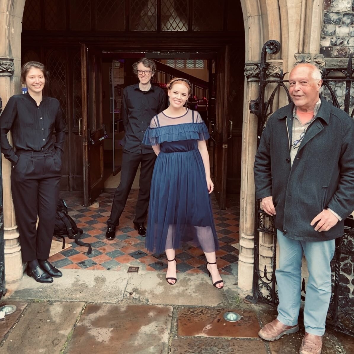 A fab day yesterday at the wonderful @nnfest with @joseph_havlat - first live-audience concert since December to a reduced but sold-out and lovely crowd, and *SO* special to have two of our composers in the audience: @isabellagellis (we premiered her