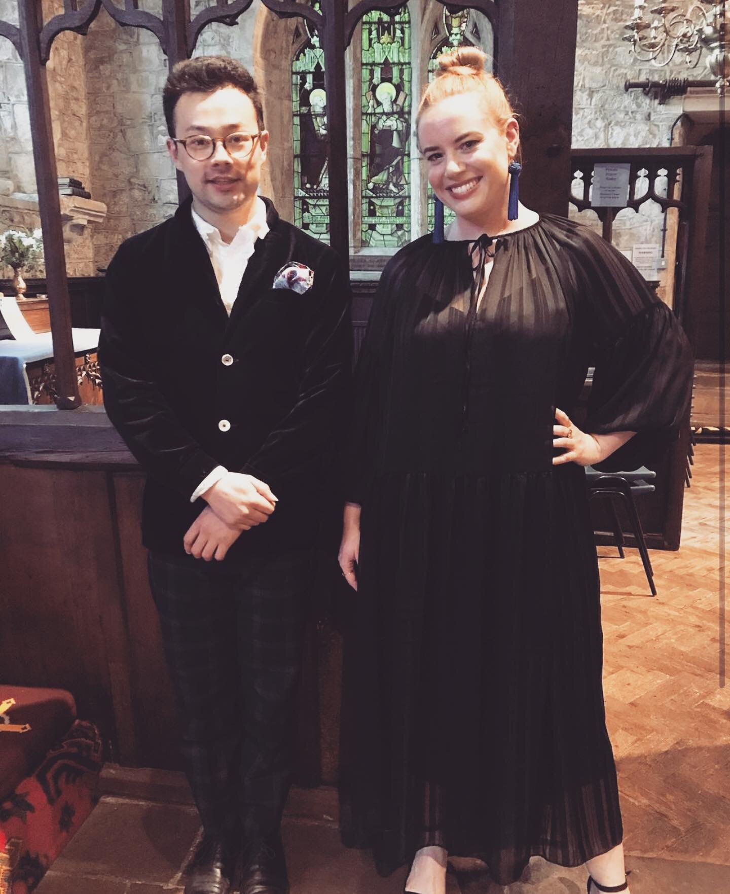 An unusual side-effect of Covid is having to sometimes do two recitals back to back. It&rsquo;s a challenge, but when you&rsquo;ve got someone like @seanstshibe beside you, it&rsquo;s a walk in the park. Or the dale, rather. 
Huge thanks to @swaledal