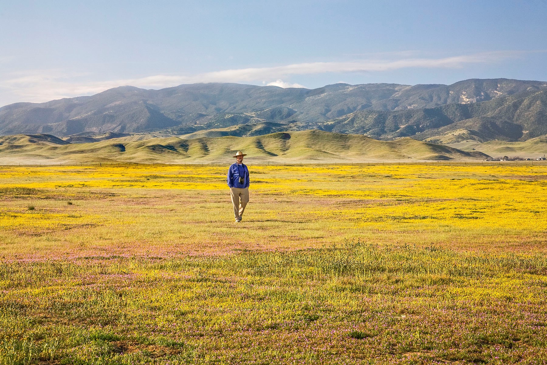 Along Soda Lake Road. © Bill Bouton