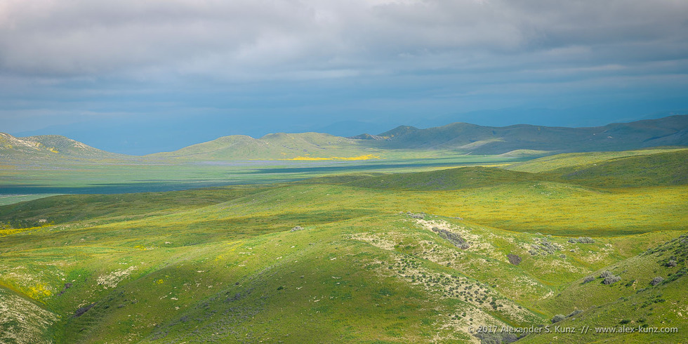 Elkhorn Plain from Elkhorn Hills © Alexander S. Kunz