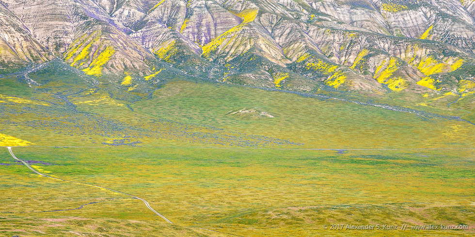 Temblor Range from Elkhorn Hills © Alexander S. Kunz