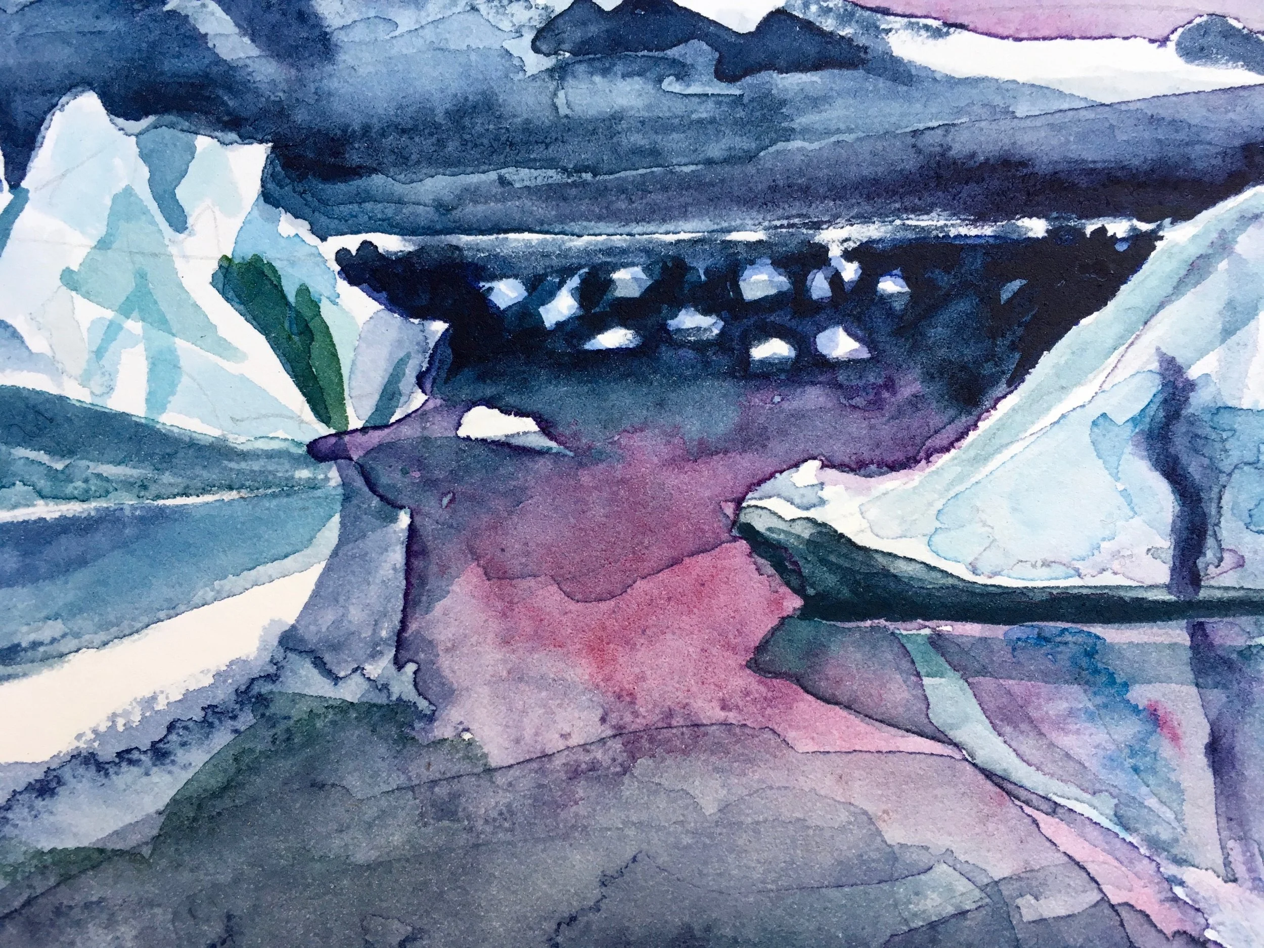 anorexia-treatment-in-Melbourne-watercolour-painting-of-iceberg