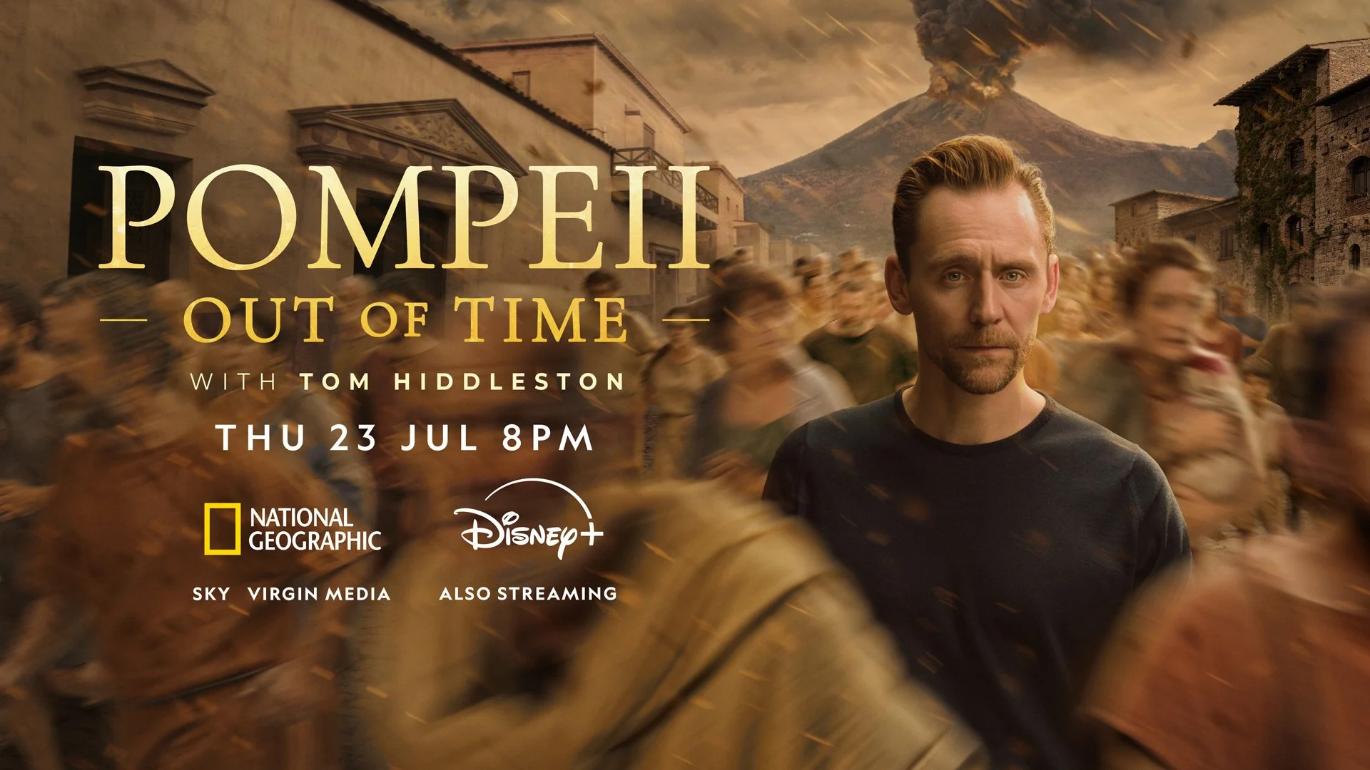 Pompeii: Out of Time with Tom Hiddleston (Disney+, Nat Geo, Hulu)