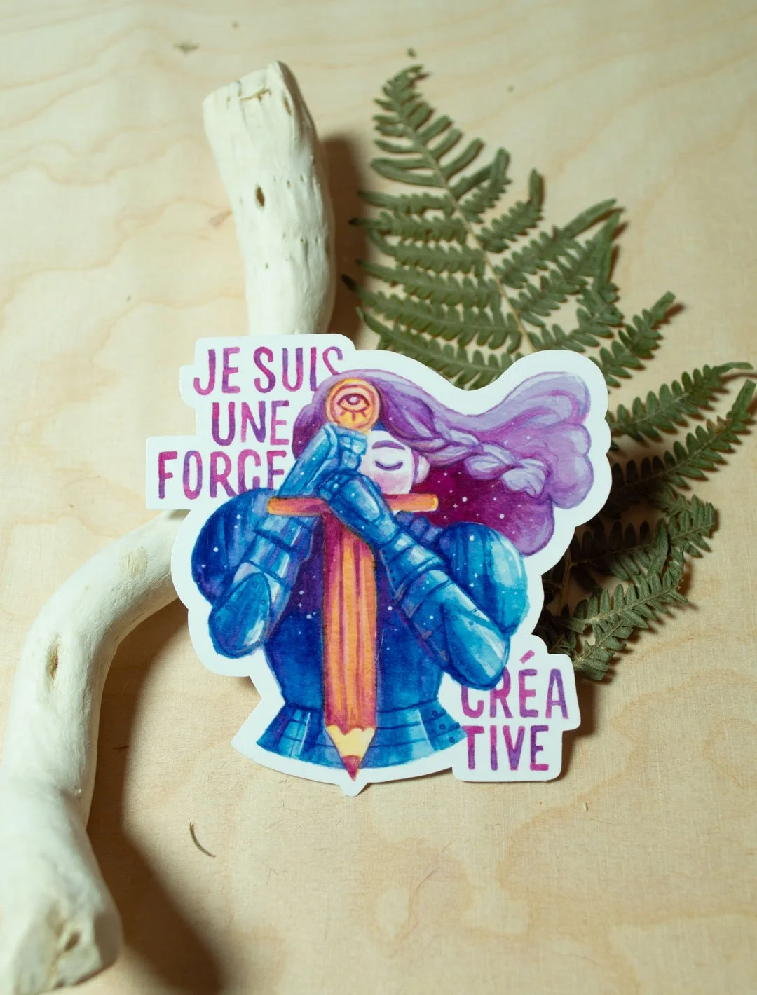 Sticker - " Force créative"