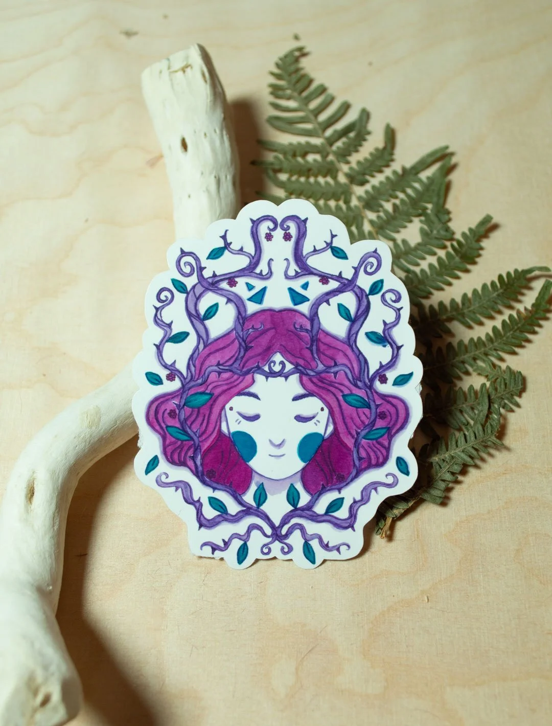 Sticker - "Dans les ronces"