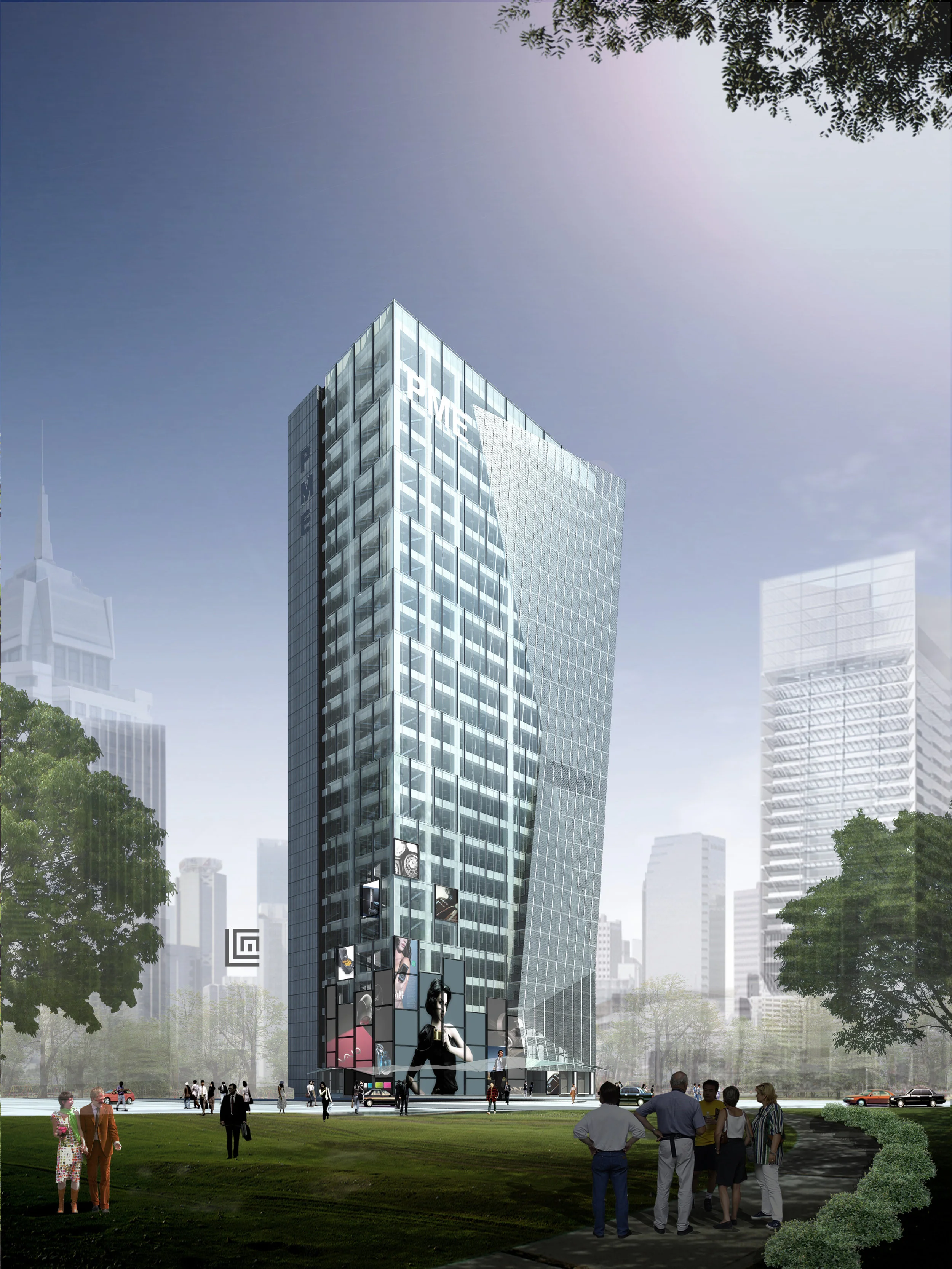 01 緬甸 仰光 PME22層鋼骨辦公大樓 2014-2015.jpg