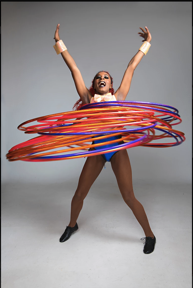 Monday 14th October 6-7pm Hula Hooping with Symoné Venue: Tramway, Glasgow BOOK HERE