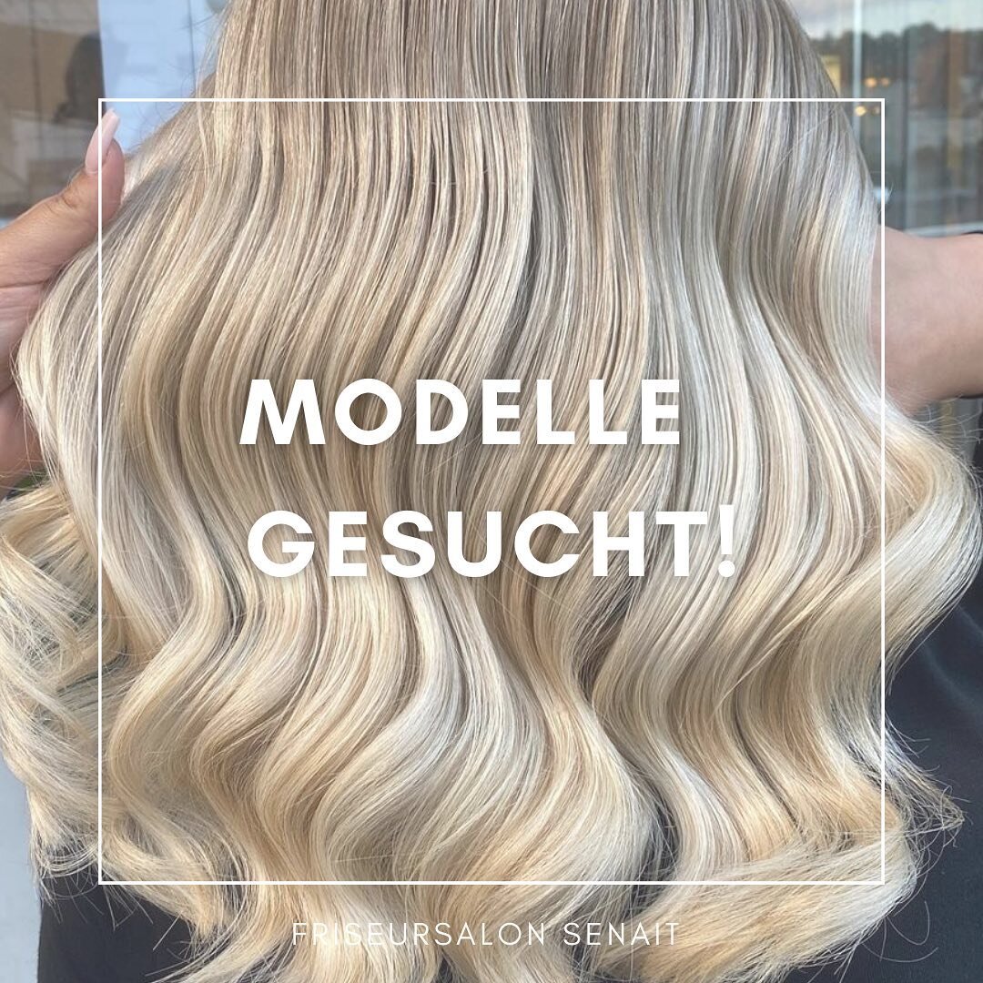 Hallo ihr Lieben,

Wir suchen aktuell wieder Modelle f&uuml;r: 
- Balayage
- Folienstr&auml;hnen
- Damen Langhaarschnitte
- Damen Kurzhaarschnitt

Termine k&ouml;nnen jederzeit vereinbart werden! Zahlen m&uuml;sst ihr hierf&uuml;r nur die Materialkos