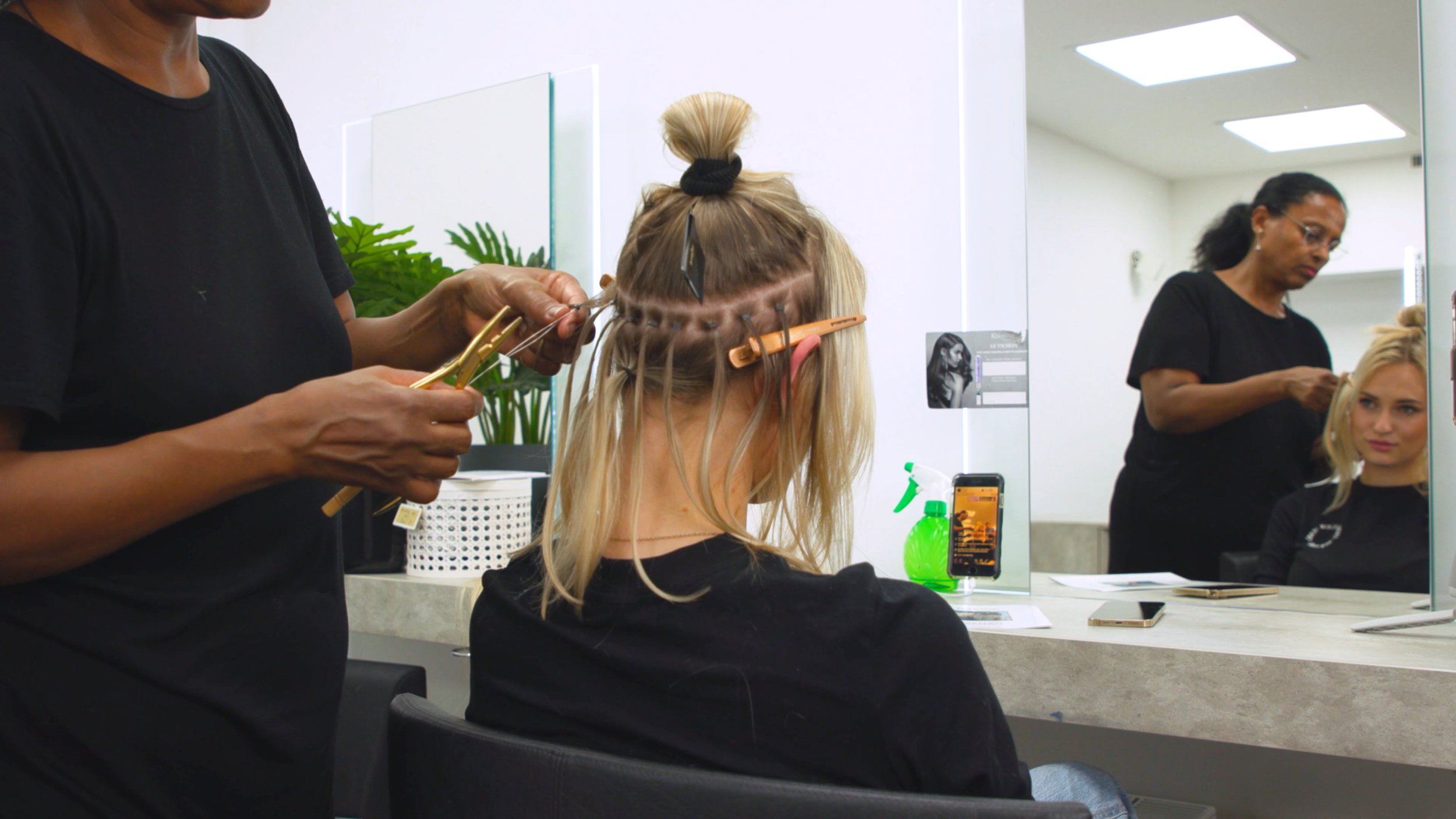 Haarverlängerung Friseur Esslingen