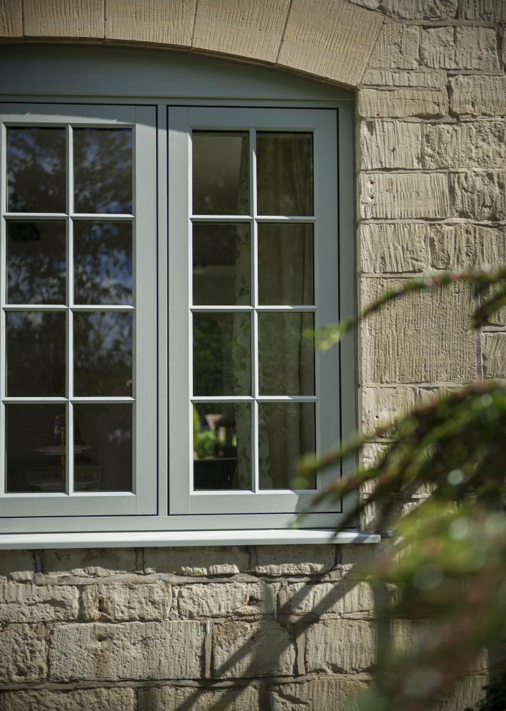 Flush Casement PVC Window