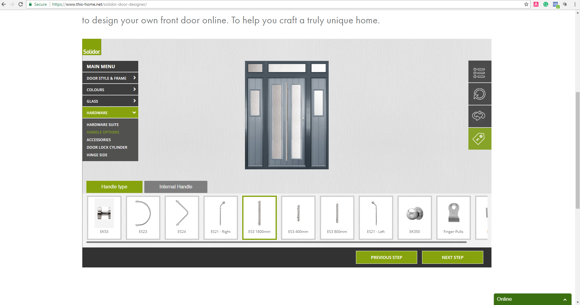 Design Your Perfect Door Online