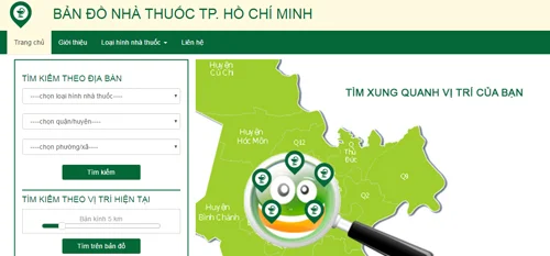 Dễ dàng mua thuốc với "Bản đồ nhà thuốc" 