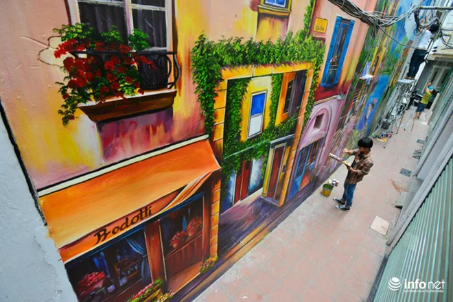 Ngõ nhỏ Venice tuyệt đẹp giữa lòng thủ đô