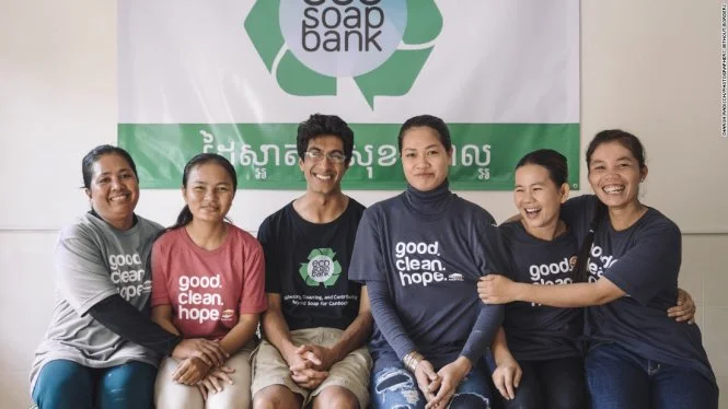 Sáng kiến cứu hàng trăm người từ miếng xà bông thừa