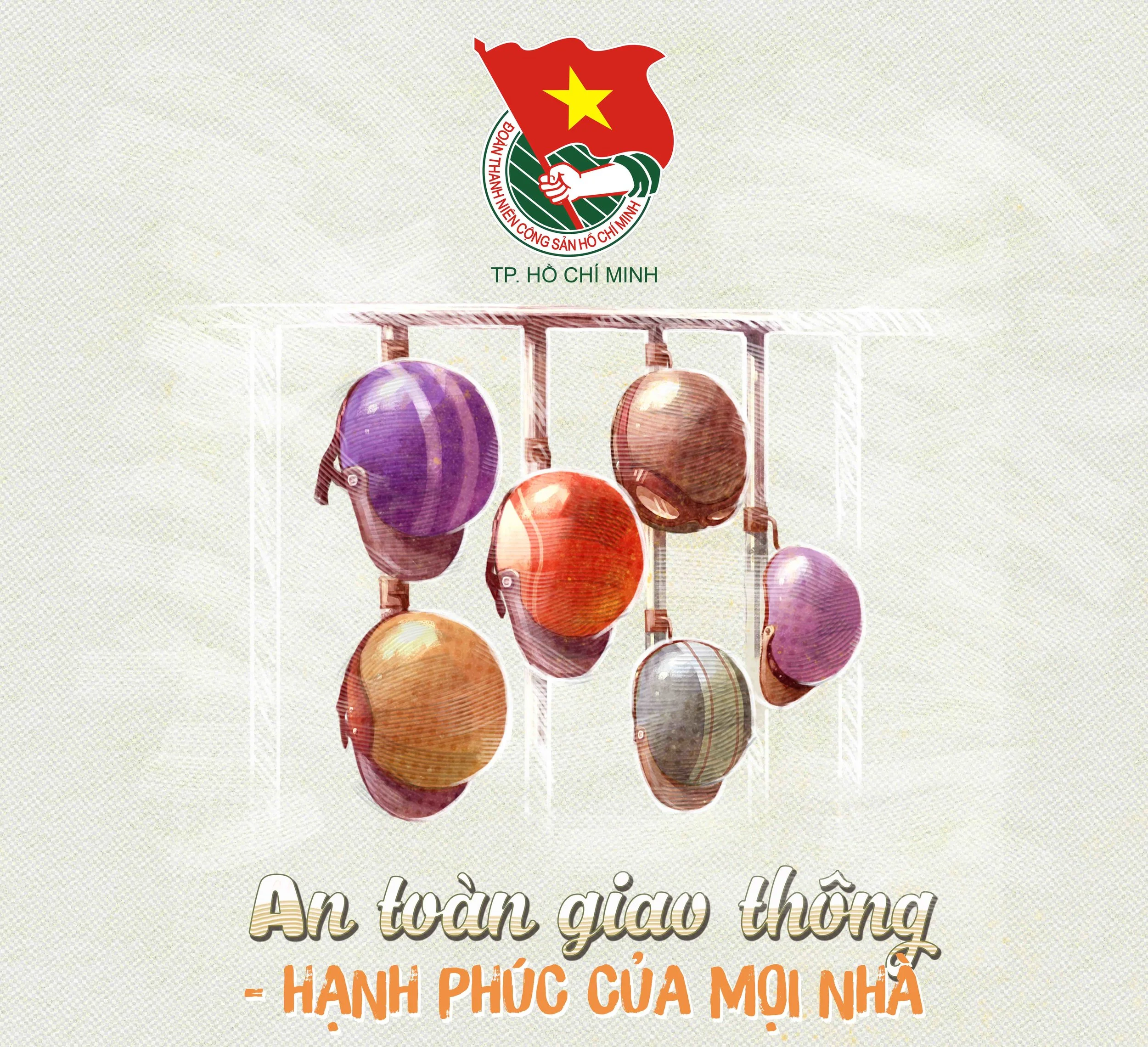 MS-009: Nhóm bạn trẻ ở TP.Hồ Chí Minh tuyên truyền văn hóa giao thông qua bộ tranh vẽ dí dỏm