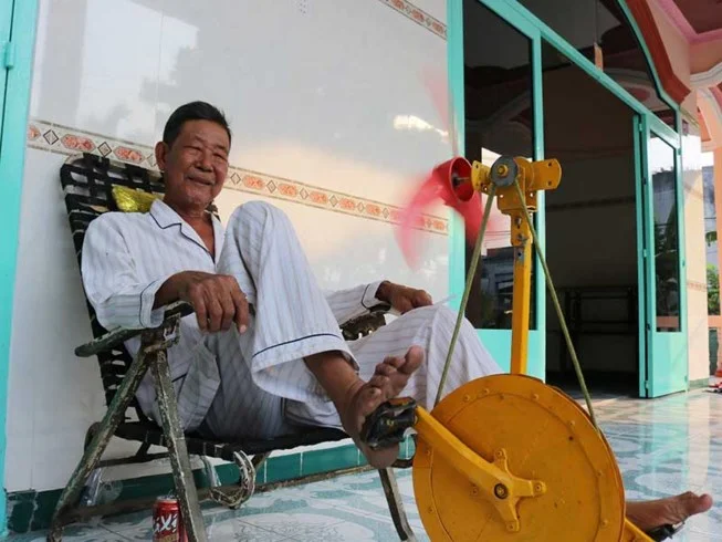 MS-024: Cụ ông tự chế ‘máy quạt triệu đô’