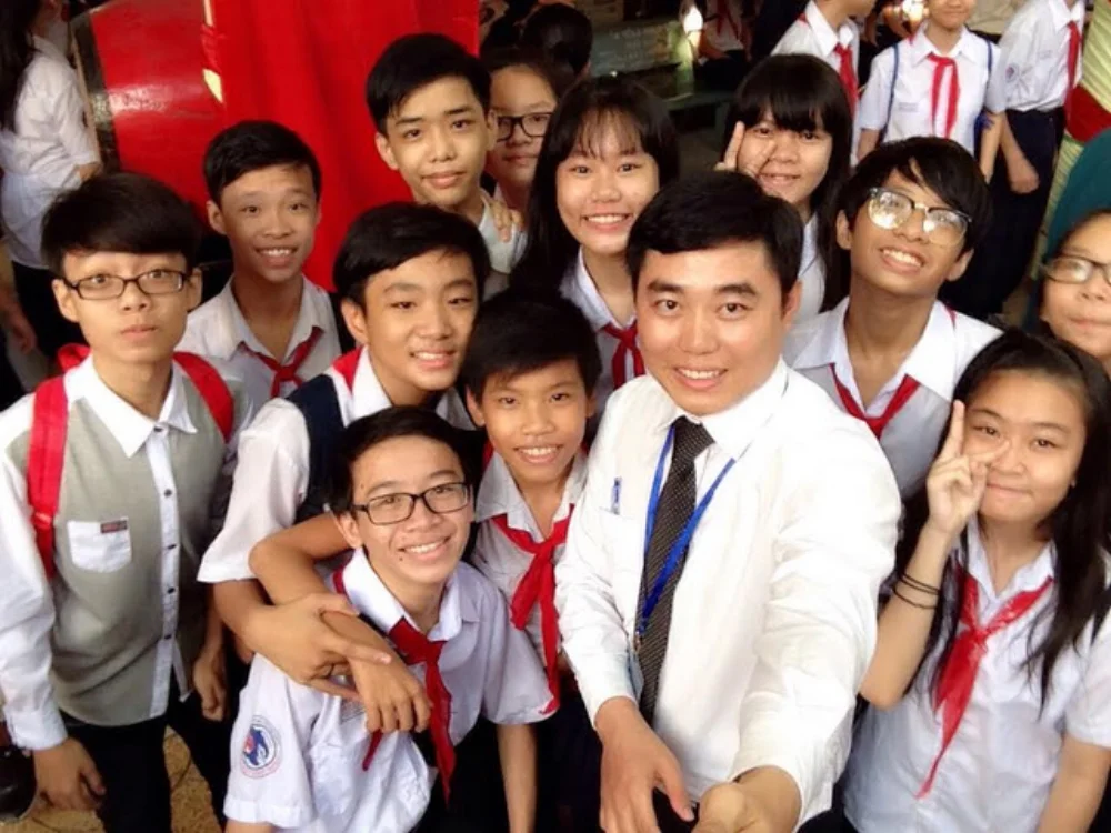 Hiệu quả lớn nhất từ dự án, theo thầy Trọng chính là tình cảm và sự trưởng thành của học trò