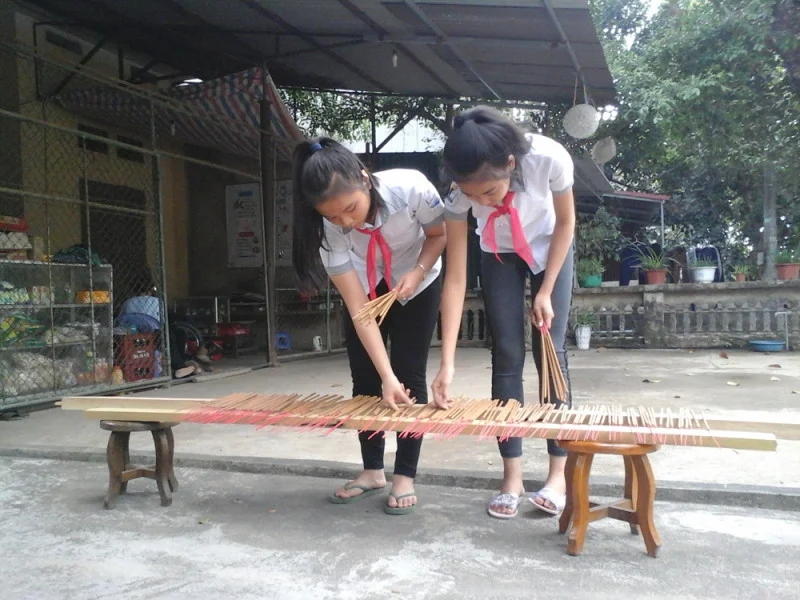 Chế tạo hương thắp an toàn từ mùn cưa