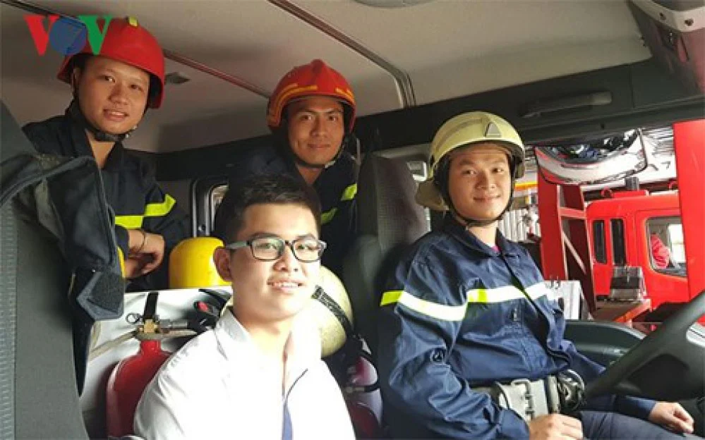 MS-018: Cậu học sinh dành 7 năm nghiên cứu mô hình phục vụ PCCC