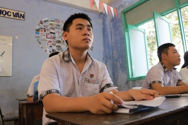 Em Nguyễn Thiện Luận thích làm bác sĩ nhưng cũng rất đam mê khoa học kỹ thuật.