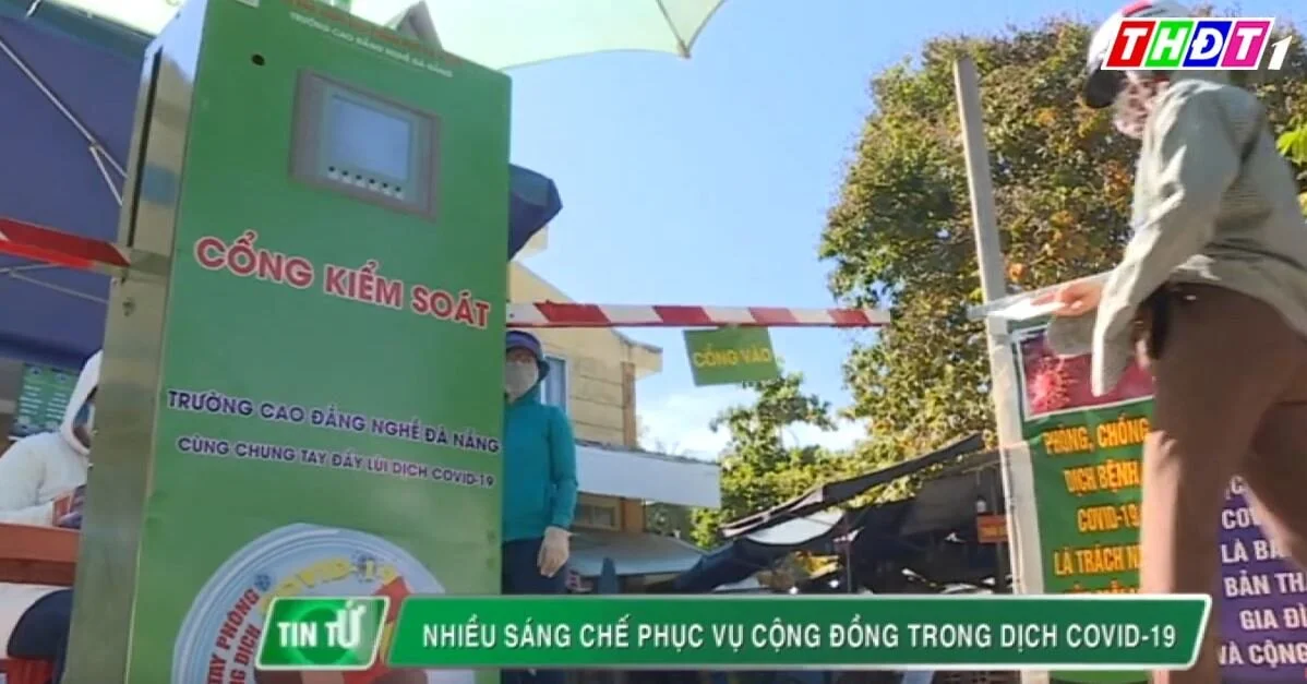 Nhiều sáng chế phục vụ cộng đồng trong dịch Covid-19
