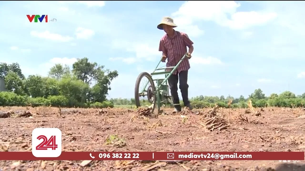 Thầy giáo sáng chế máy gieo hạt và bón phân