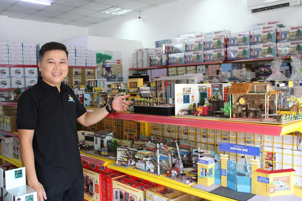 Độc đáo các mô hình Sài Gòn thu nhỏ