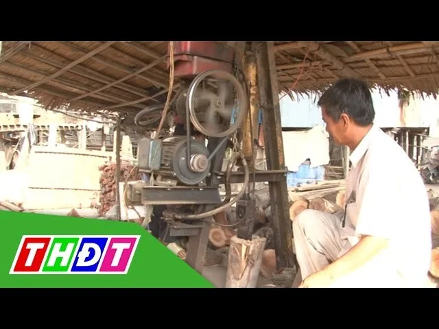 Sáng tạo máy chẻ củi