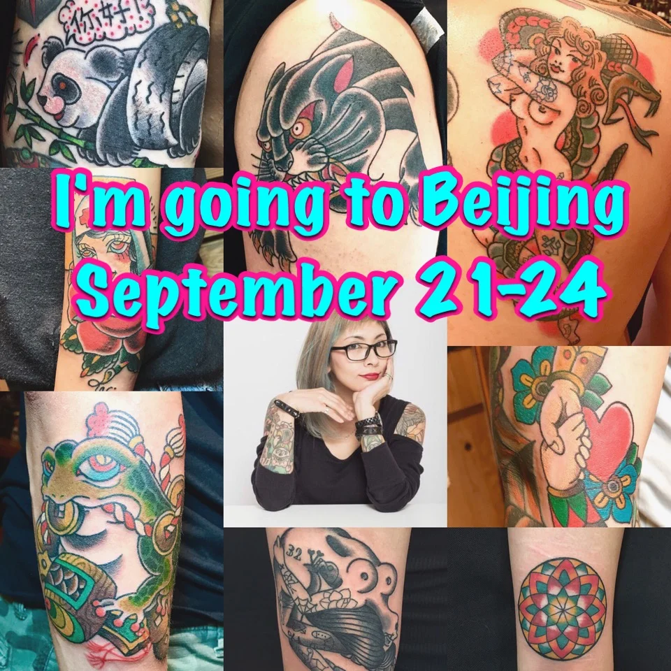 ma-a going to Beijing@NNP TATTOO STUDIO 