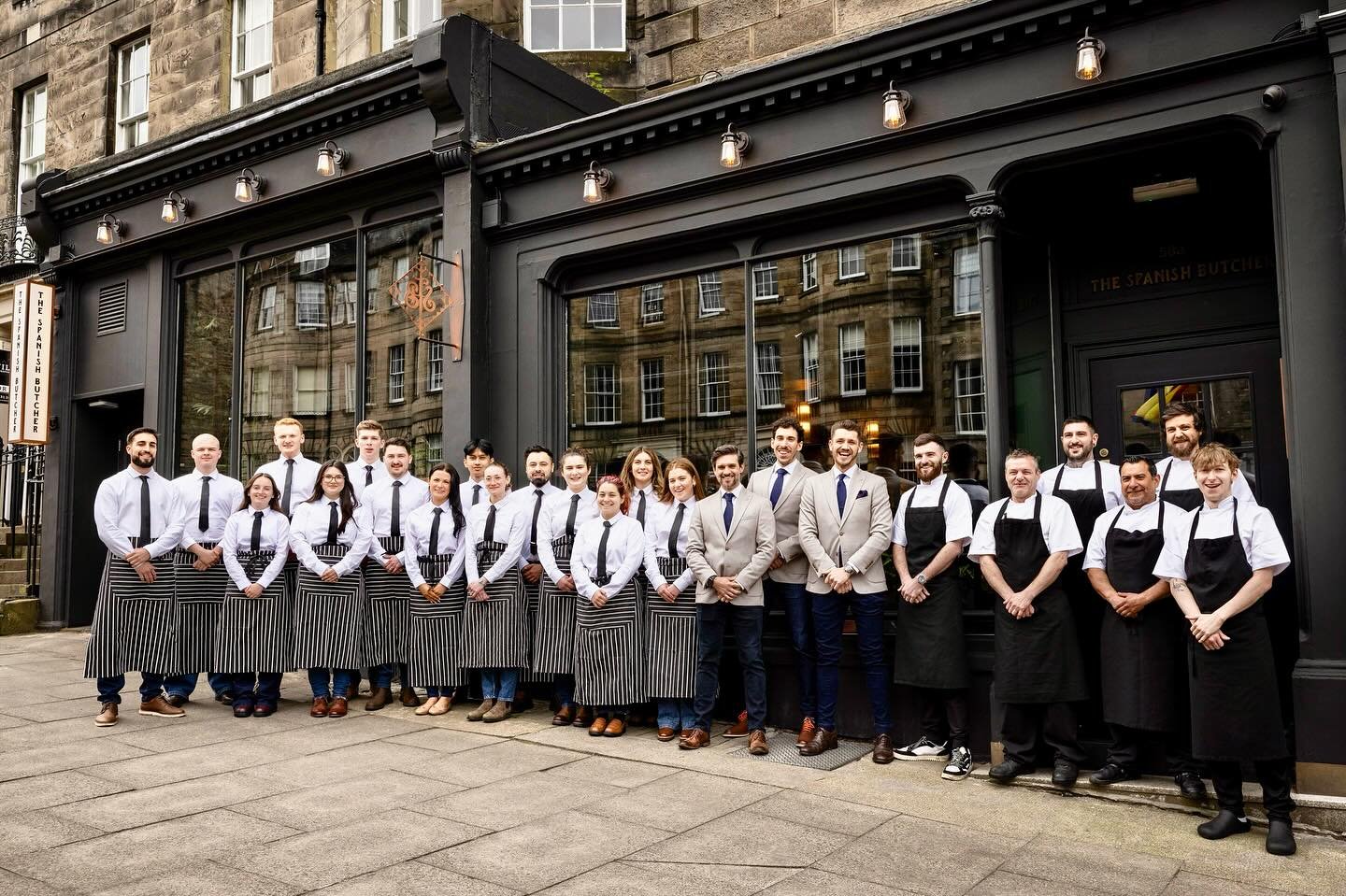 We are OPEN 🎉🍾 

Our fantastic new Spanish Butcher Edinburgh team are excited and ready to welcome all our guests as we officially open our doors today on North Castle Street. 

Come and enjoy the most amazing selection of the finest Galician and S