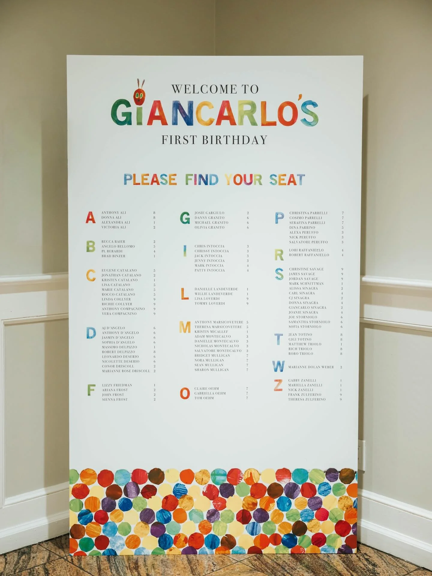 A sneak peek into the World of Giancarlo 🐛 My boy&rsquo;s first birthday, inspired by the Very Hungry Caterpillar.

Story time 📚 I was reading The Very Hungry Caterpillar to my son before nap time (one of his favorites) and saw the World of Eric Ca