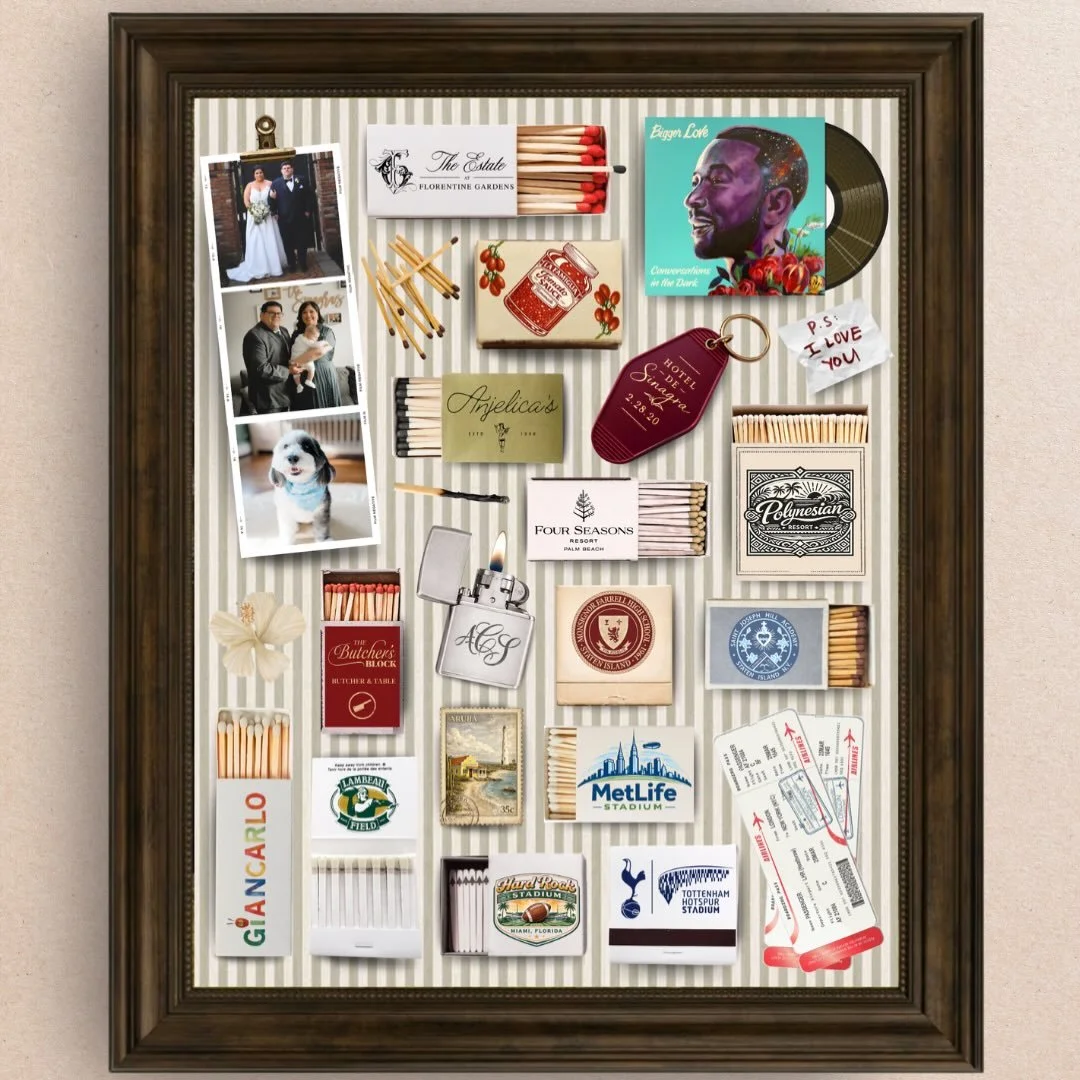 Happy 6 years to my amazing husband! It&rsquo;s crazy to think that it&rsquo;s been 6 years since one of the greatest days of our lives (and the party that shut the world down 🤣)

This year, I wanted to get CJ something extra sentimental. Jane at @t