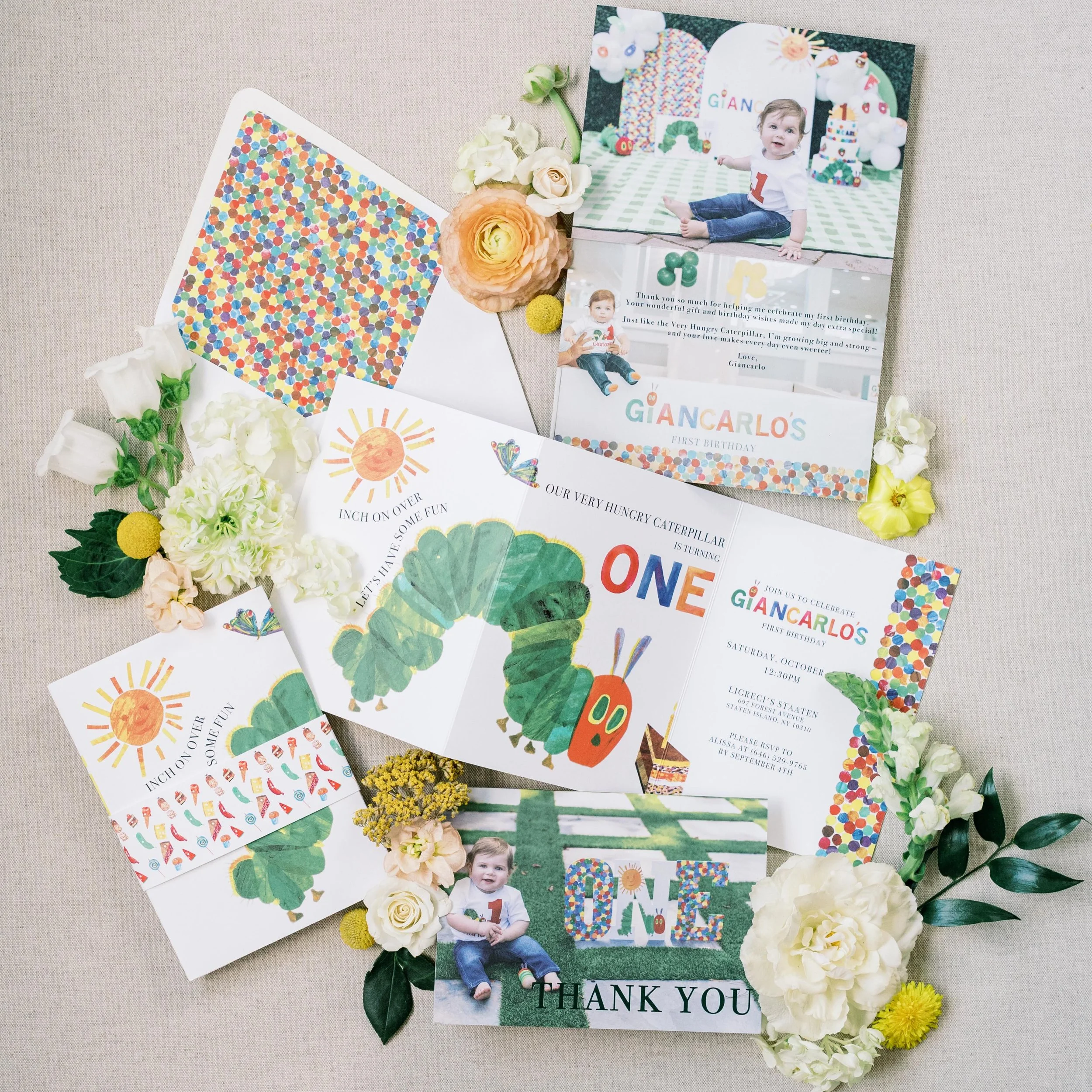 I love all of the work I create, but this suite (and all of the party details) is my favorite to date (though, I may be a little biased since it was for my baby&rsquo;s 1st birthday!)

It was so exciting to bring this idea to life &mdash; with lots o