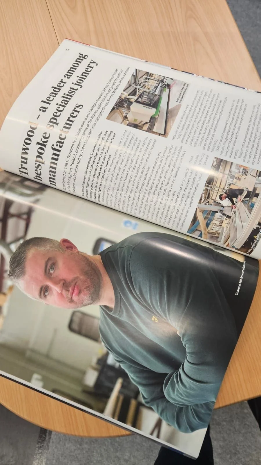 Proud to Feature in Irish Contract Interiors with IWIN