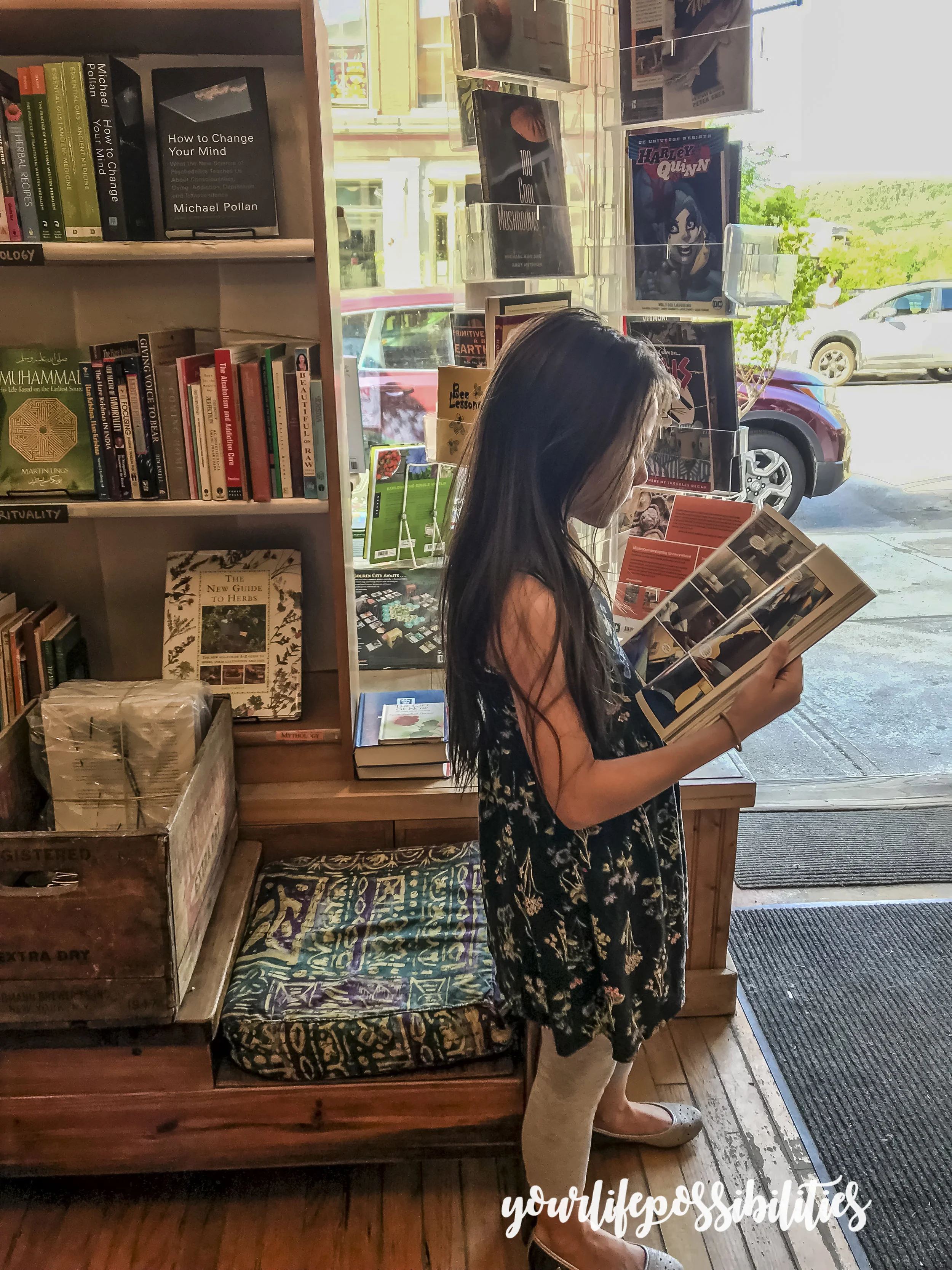 The Book Garden @ downtown Montpelier.