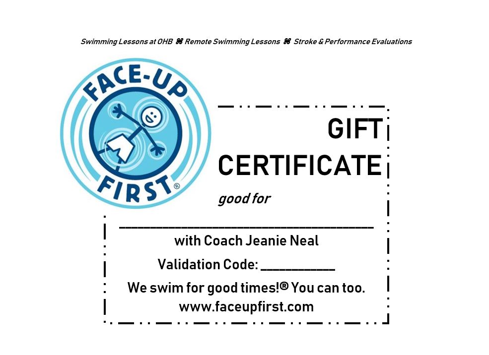Gift certificates are valid for one year from date of issue.