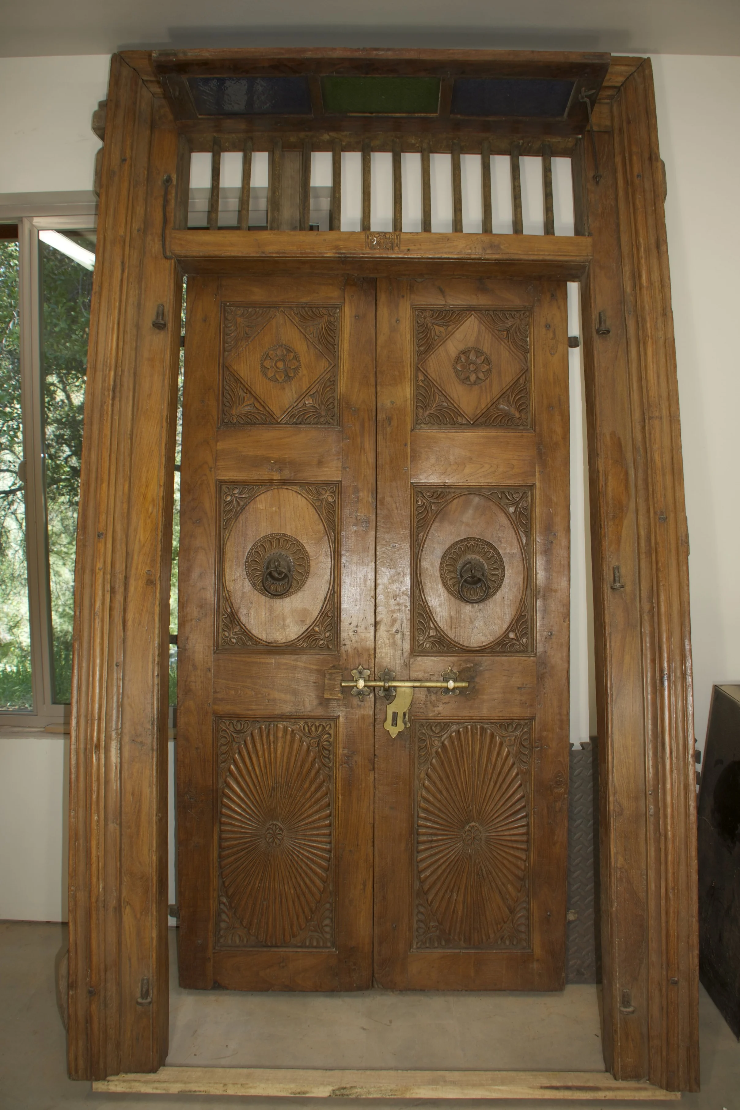 Door with Glass Panels - SOLD