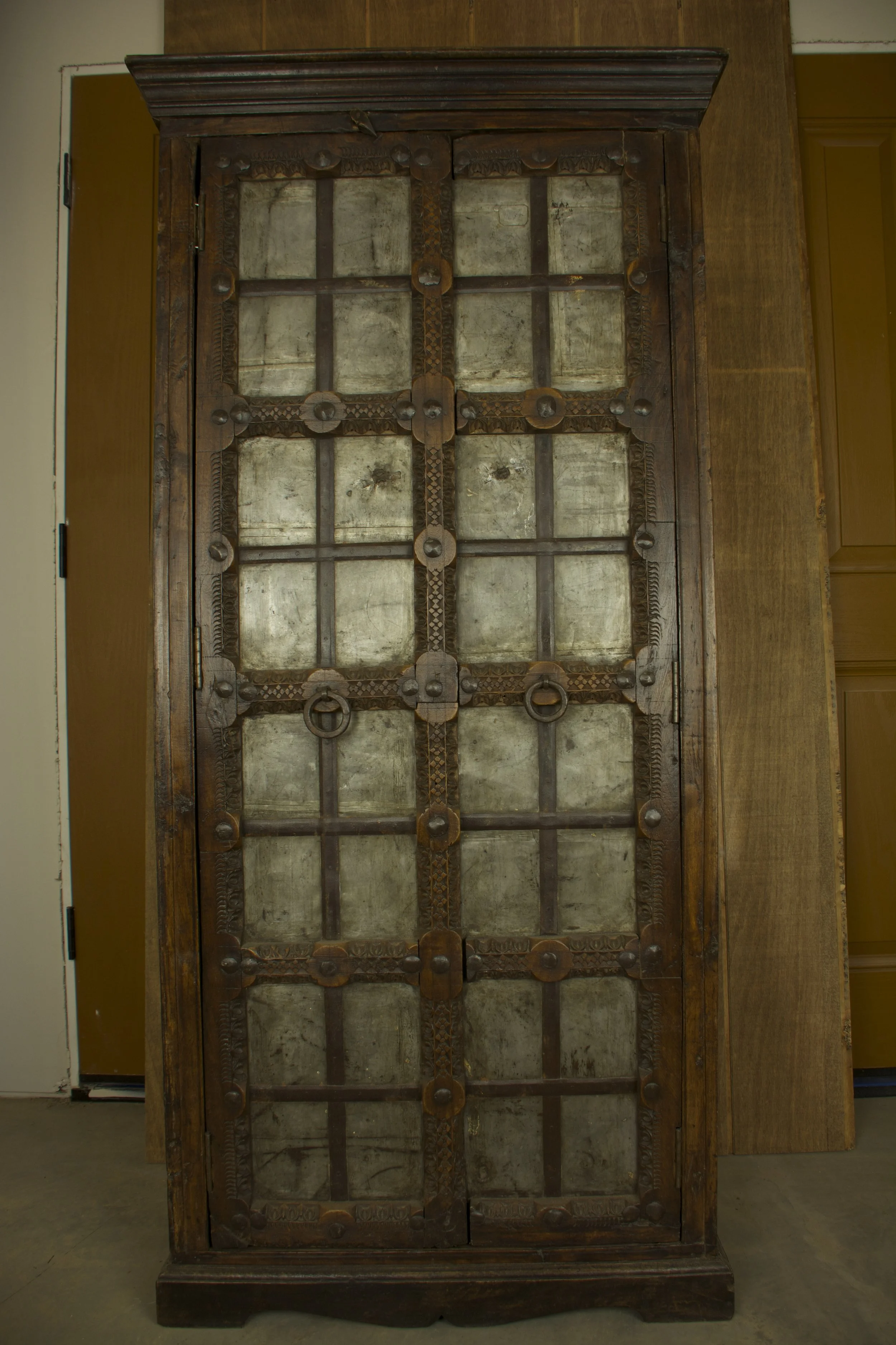 Almirah with Silver Accents - SOLD