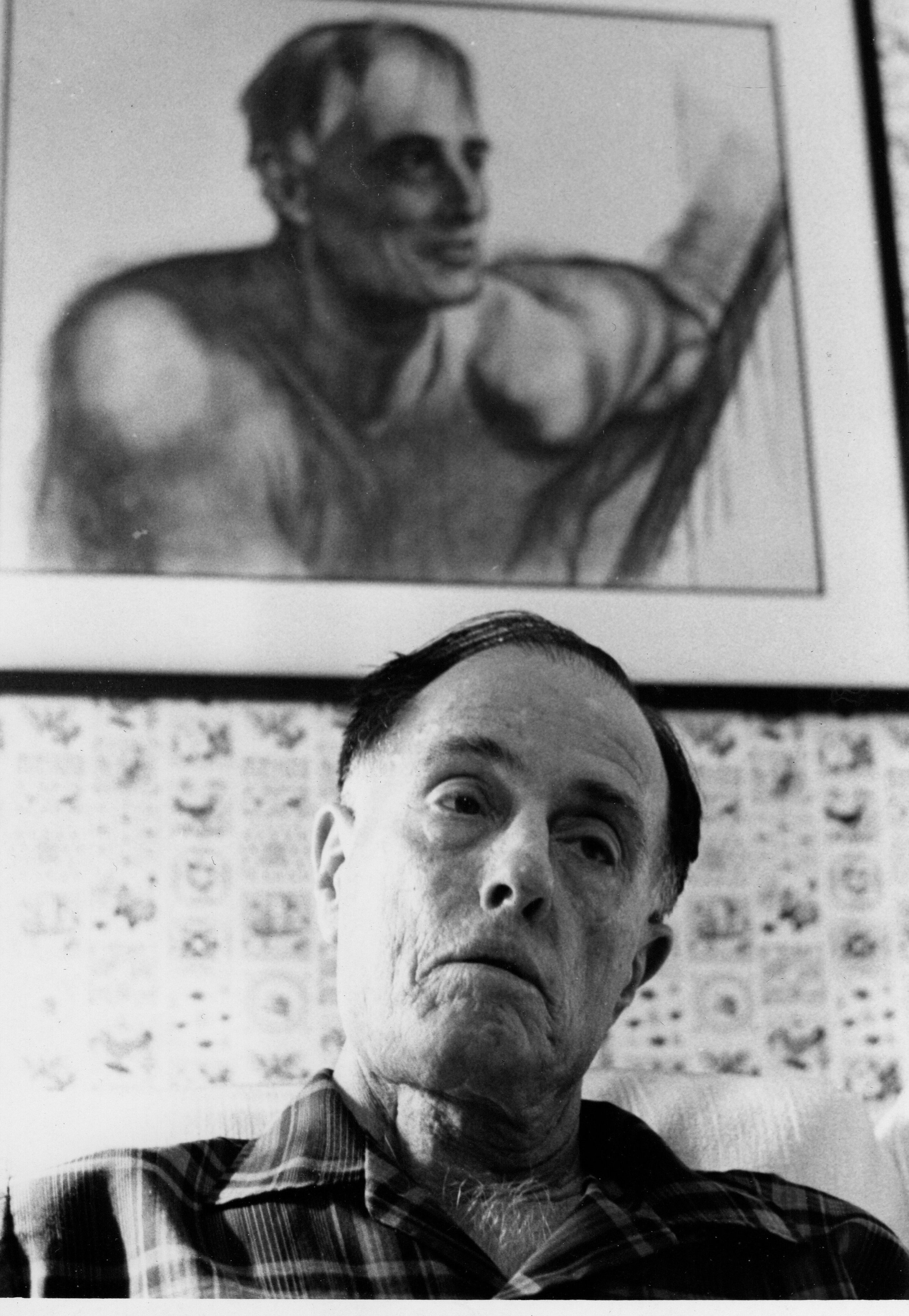 John at home, 1970
