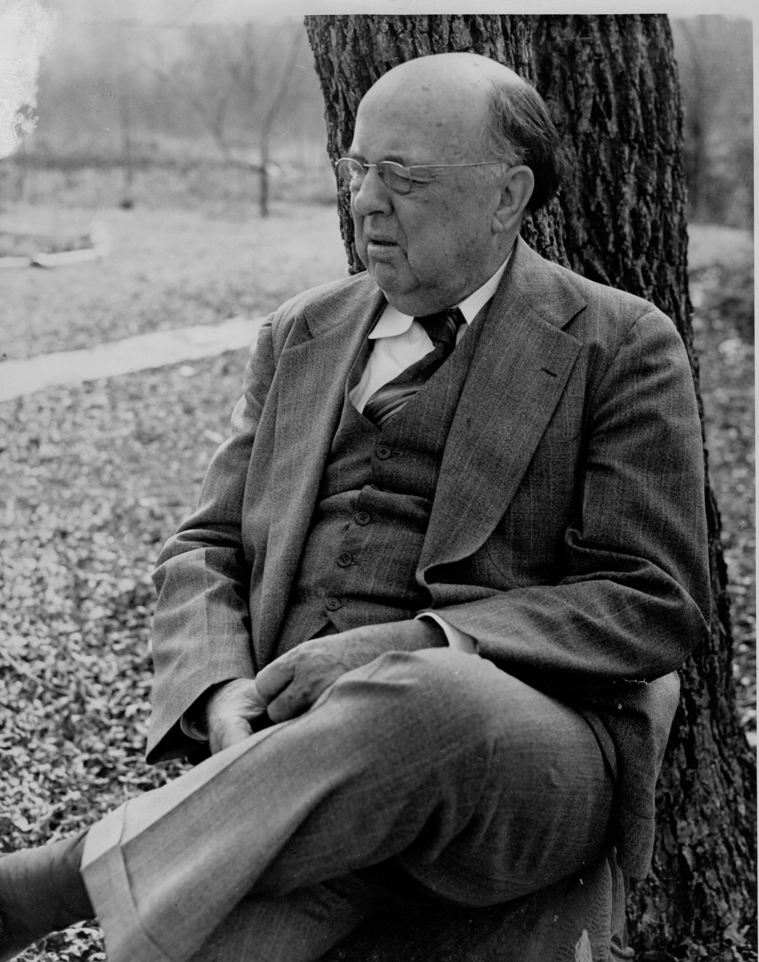 John Avery Lomax Sr. who started the Lomax musical tradition, 1946.
