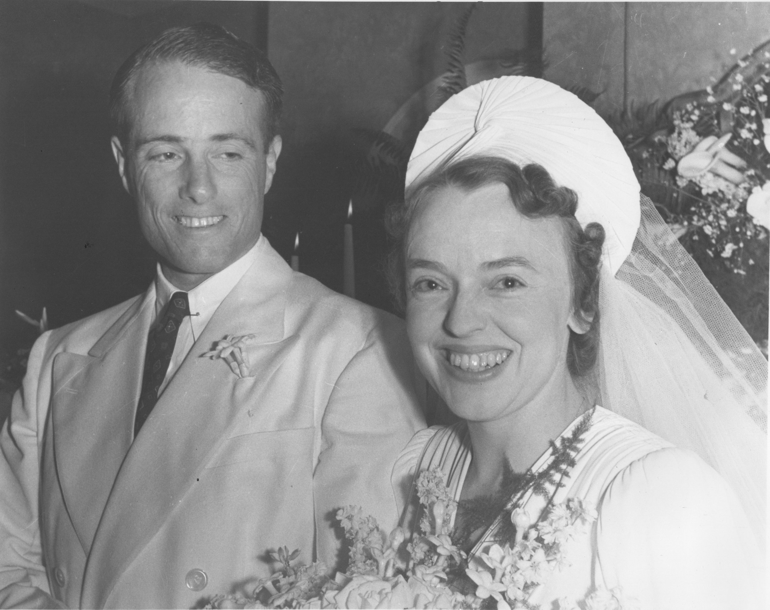 John and Margaret on their wedding day, May 7, 1941.